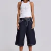 Rock Revival River Colossus Jorts-Jaded London Flash Sale