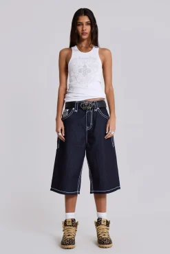 Rock Revival River Colossus Jorts-Jaded London Flash Sale
