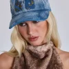 Route 66 Distressed Studded Cap-Jaded London Best Sale