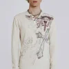 Sanctified Waffle Henley-Jaded London Cheap