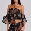 Seraph Off Shoulder Top-Jaded London Outlet