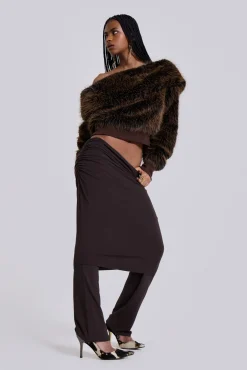 Sinu Skirt Layered Trousers-Jaded London Hot