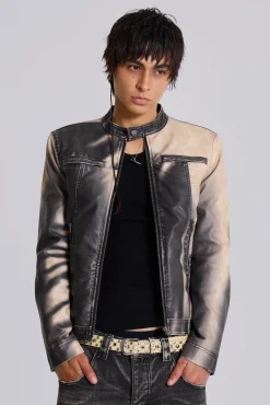 Smoke Graphite Jacket-Jaded London Hot