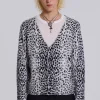 Snow Leopard Chuck Cardigan-Jaded London Outlet