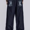 Sonic Embroidered Baggy Jeans-Jaded London Cheap