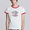 Starry Eyed Julius Ringer Tee-Jaded London Flash Sale