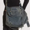 Stellar Denim Messenger Bag-Jaded London Online