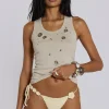 Stone Crochet Bikini Bottoms-Jaded London Hot