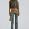 Strap Up Stonewash Jeans-Jaded London Hot