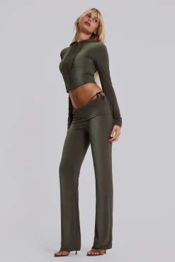 Tacha Fold Over Ombré Trousers-Jaded London Cheap