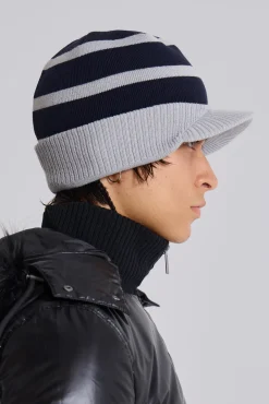 Troy Peaked Beanie-Jaded London Store