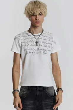 Verse Waffle Tee-Jaded London Hot