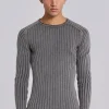 Washed Black Vault Knit-Jaded London Best Sale