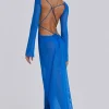 Ziva Sheer Maxi Beach Dress-Jaded London Store